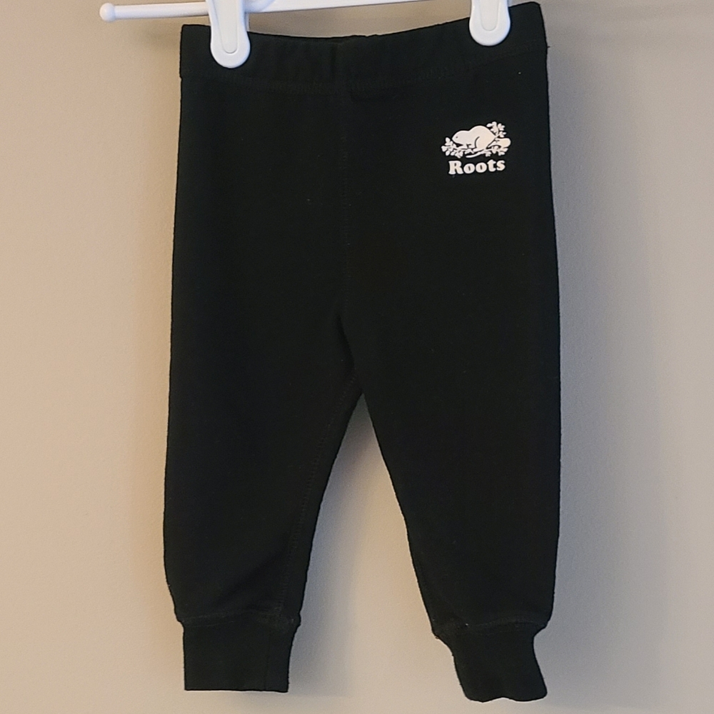 Baby Roots black sweatpants/joggers